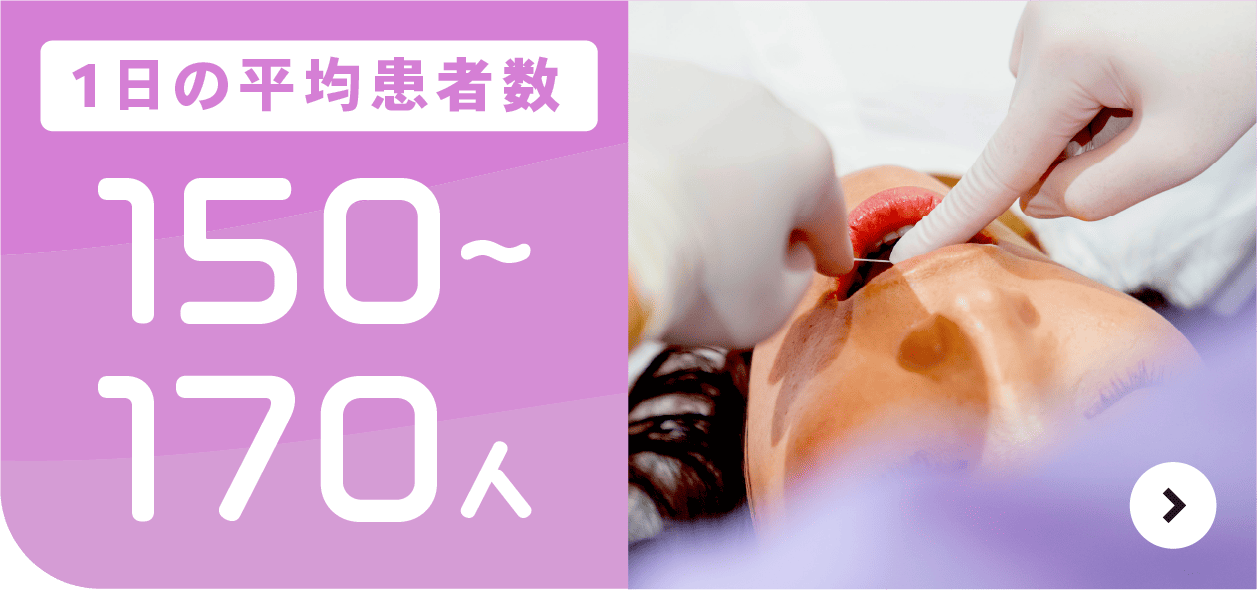 1日の平均患者数